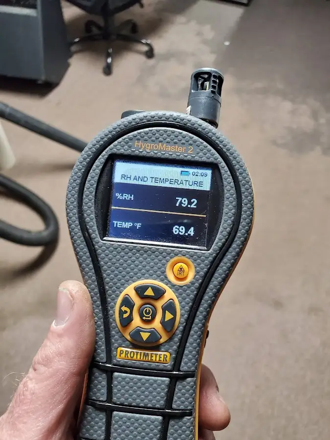 Moisture meter humidity assessment for Fire & Smoke Damage Restoration in DeBary